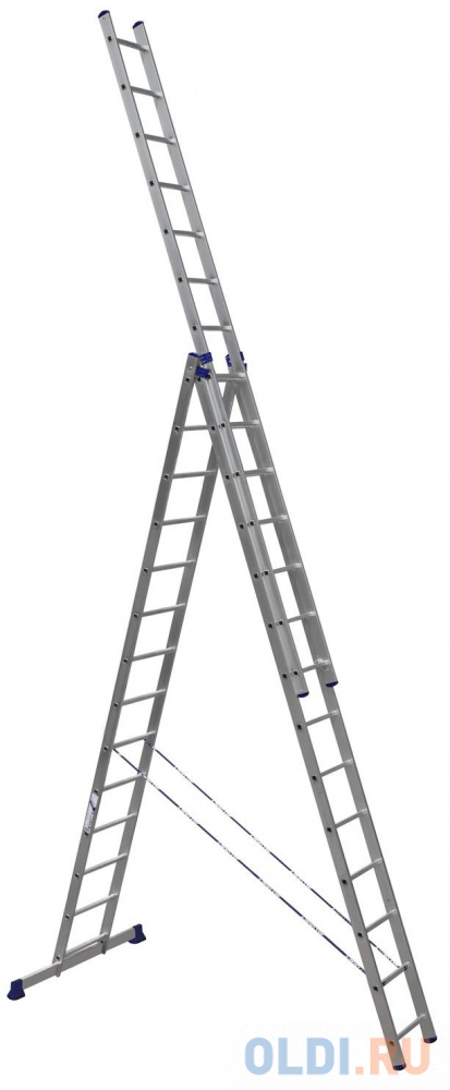 Лестница-стремянка Алюмет H3 5314 14 ступеней алюминиевая восьмиступенчатая стремянка алюмет
