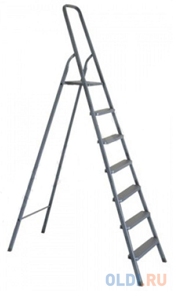 Лестница-стремянка Зубр 38801-7 7 ступеней лестница стремянка сибин алюминиевая 8 ступеней 166 см [38801 8]