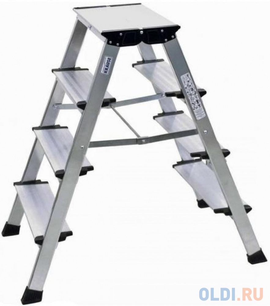 Складная подставка TREPPO 2x4 ступ, размер 1000х530х250 мм