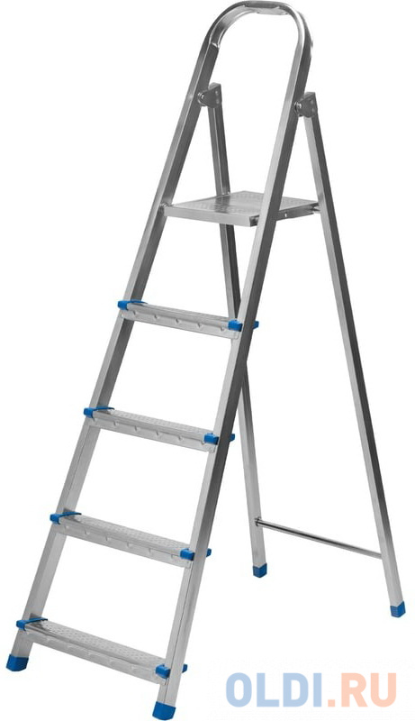 

Стремянка, 5 ступеней, стальная, оцинкованная// Сибртех