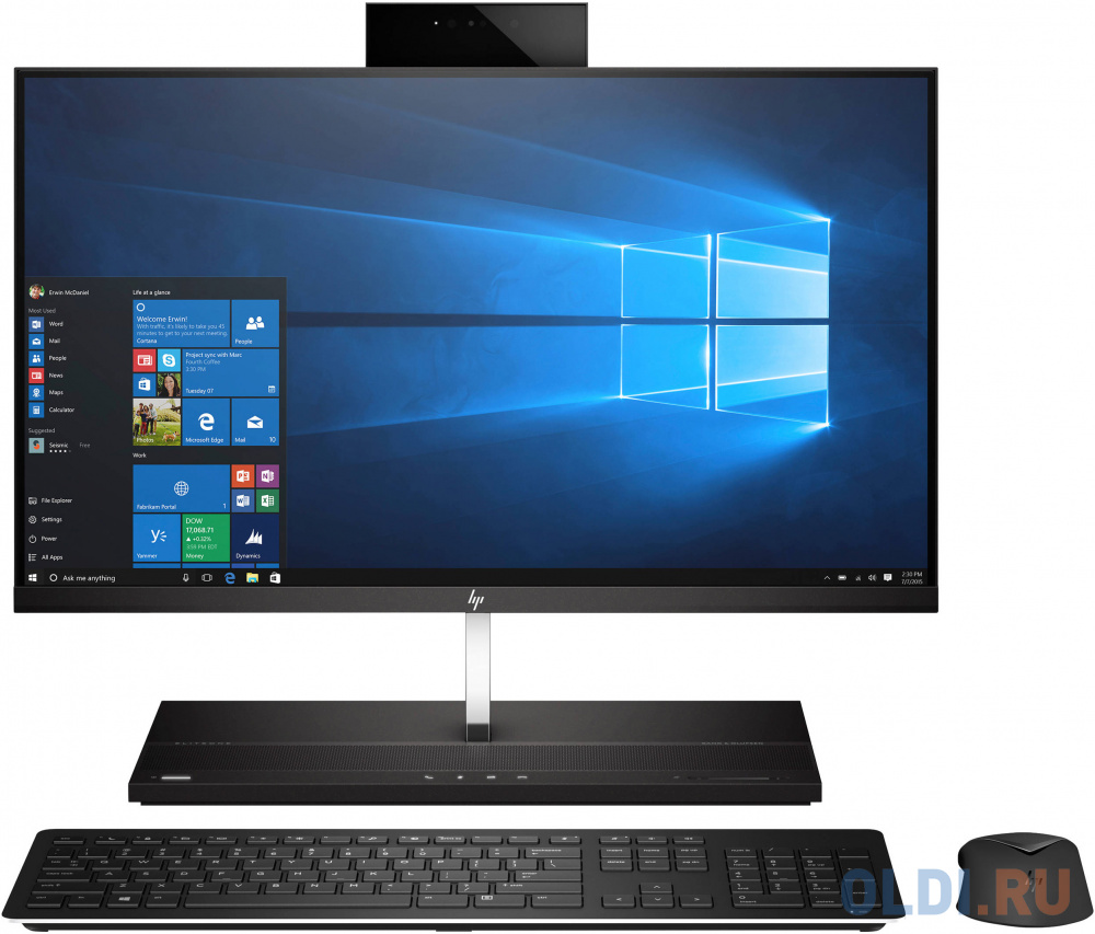 

Моноблок 27" HP EliteOne 1000 G2 3840 x 2160 Intel Core i7-8700 16Gb 512 Gb Intel UHD Graphics 630 Windows 10 Professional черный 4PD88EA 4PD88EA