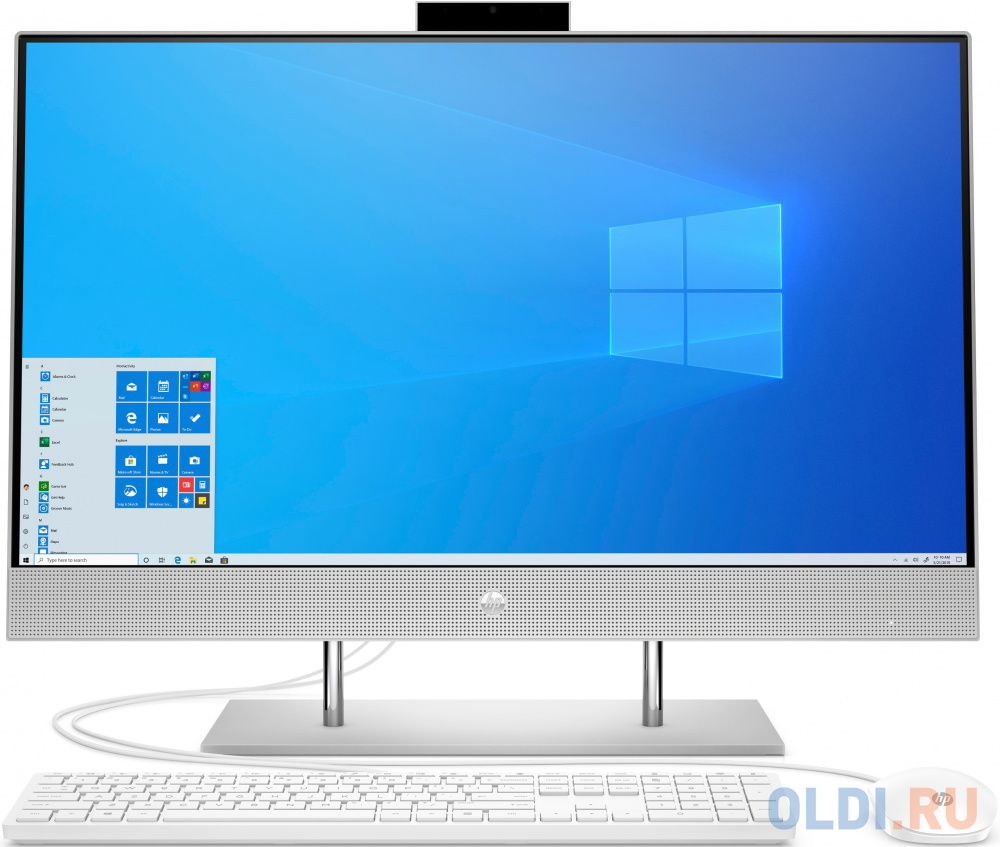 

HP 27-dp0022ur AiO 27"(1920x1080)/Touch/AMD Ryzen 5 4500U(Ghz)/16384Mb/512SSDGb/noDVD/Int:AMD Intergrated Graphics /Cam/WiFi/war 1y/Natural silver/W10 + USB KBD, USB MOUSE