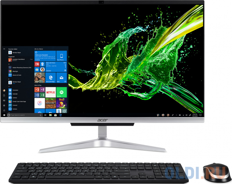 

Моноблок 21.5" Acer Aspire C22-963 1920 x 1080 Intel Core i5-1035G1 8Gb 1 Tb 128 Gb Intel HD Graphics Windows 10 Professional серебристый DQ.BEPER.003 DQ.BEPER.003