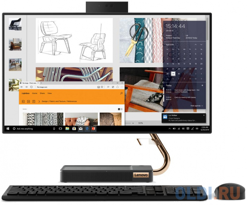 

Моноблок 23.8" Lenovo IdeaCentre A540-24API 1920 x 1080 AMD Ryzen-5 3400GE 8Gb 512 Gb Radeon Vega 11 Windows 10 Home черный F0EM005VRK