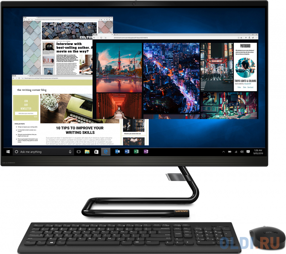 

Моноблок 27" Lenovo IdeaCentre 3 27IMB05 1920 x 1080 Intel Core i5-10400T 8Gb 512 Gb Intel UHD Graphics Без ОС черный F0EY001QRK F0EY001QRK