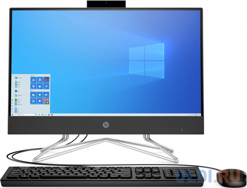 

Моноблок HP 24-df1003ur 23.8" Full HD i3 1115G4 (3)/4Gb/SSD256Gb/UHDG/CR/Free DOS 3.0/GbitEth/WiFi/BT/65W/клавиатура/мышь/Cam/черный 1920x1080