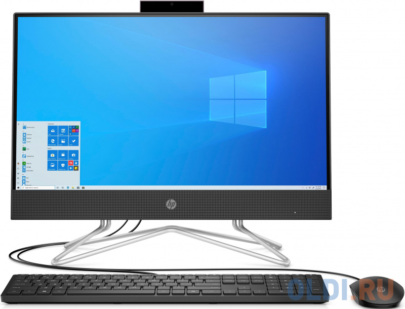 

Моноблок HP 22-df1030ur, Черный