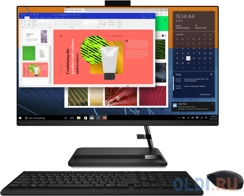 

Моноблок Lenovo IdeaCentre 3 27ALC6, Черный