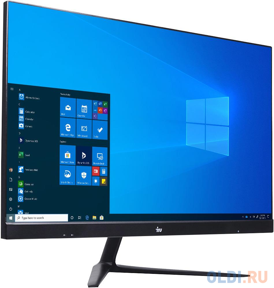 Моноблок iRu Office P2315, размер 540 x327 x70 мм, цвет черный Intel UHD Graphics 630 10400 - фото 2