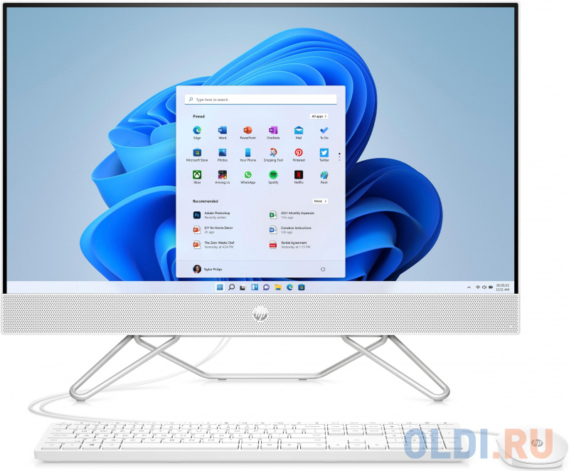 

Моноблок HP 27-cb0035ur, Белый