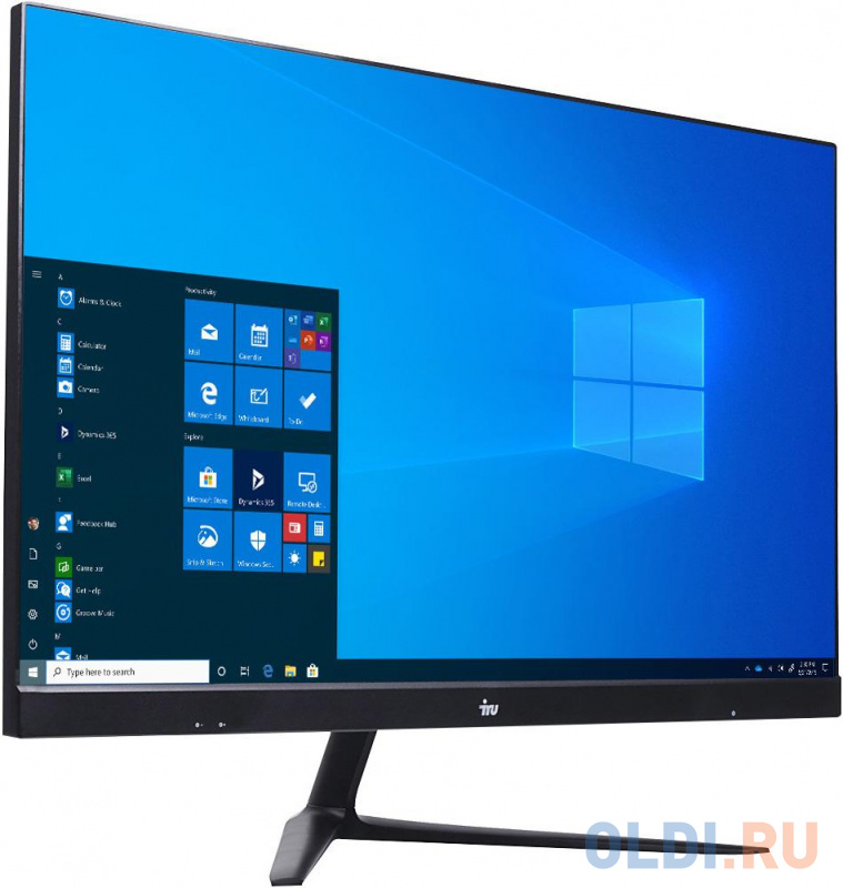 Моноблок IRU Office P2310H4 23.8" Full HD Cel G5905 (3.5) 4Gb SSD240Gb UHDG 610 Free DOS GbitEth WiFi BT 120W Cam черный 1920x1080 (RUS) фото