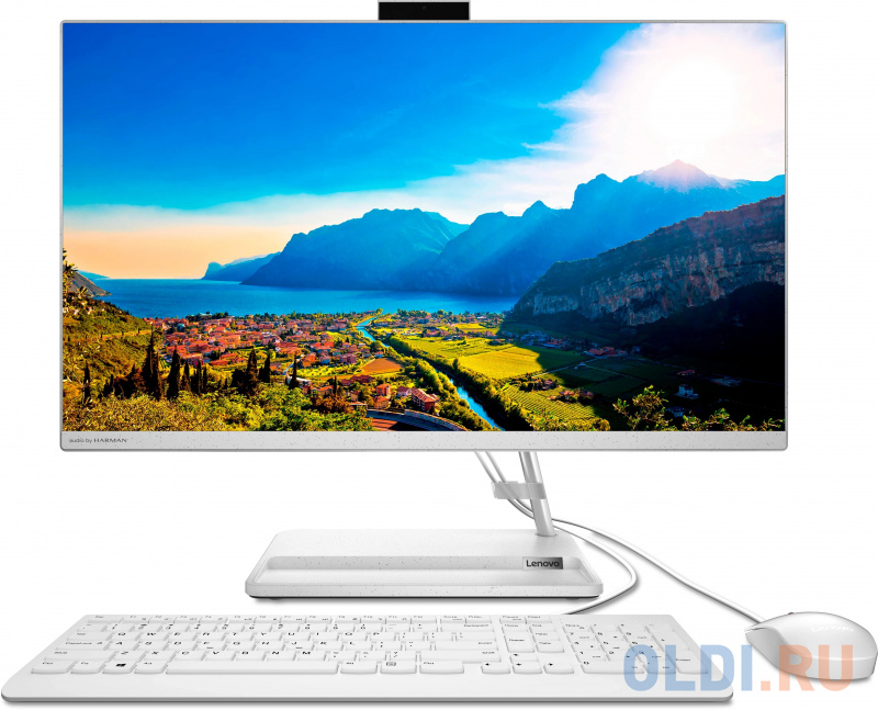 

Lenovo IdeaCentre 3 22ITL6 All-In-One 21,5" Celeron 6305, 4GB DDR4 3200 SODIMM, 128GB SSD M.2, Intel UHD, WiFi, BT, KB&Mouse, NoOS, White,