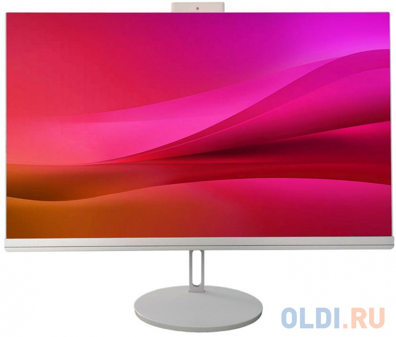 

Моноблок Hiper V10 23.8" Full HD i5 10500 (3.1) 8Gb SSD256Gb UHDG 630 Windows 10 Professional GbitEth WiFi BT 120W клавиатура мышь Cam белый 1920