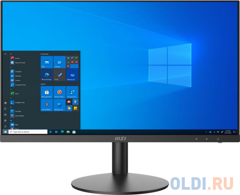 

MSI Pro AP241 11M AiO 23,8" FHD (1920x1080)IPS Non-touch, Pentium G6405 (4.1GHz), 4Gb DDR4 3200 SO-DIMM, 128GB SSD M.2, Intel UHD Graphics, WiFi,