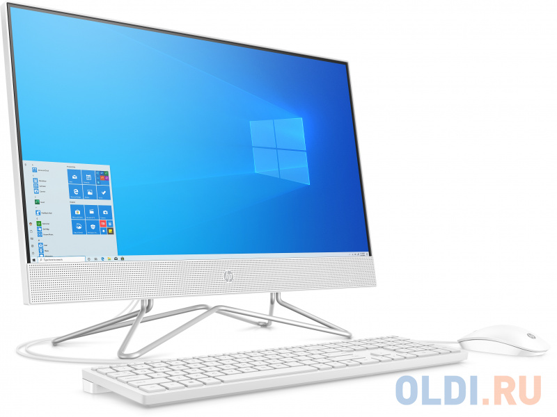 Моноблок HP 24 23.8" Full HD i5 1135G7 (2.4) 8Gb 1Tb Iris Xe CR Free DOS 3.0 Home GbitEth WiFi BT 90W клавиатура мышь Cam белый 1920x1080 фото
