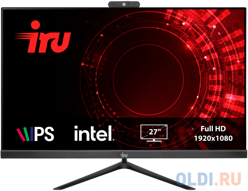 

Моноблок iRu Office 27IH5PA 1866100, Черный
