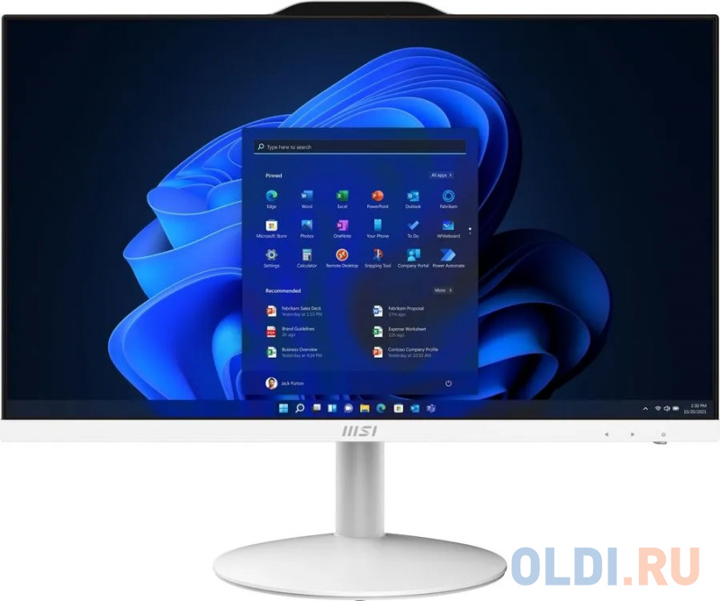 

Моноблок MSI Pro AP242 12M-206RU 23.8" Full HD i5 12400 (2.5) 8Gb SSD512Gb UHDG 630 Windows 11 Professional GbitEth WiFi BT 120W клавиатура мышь