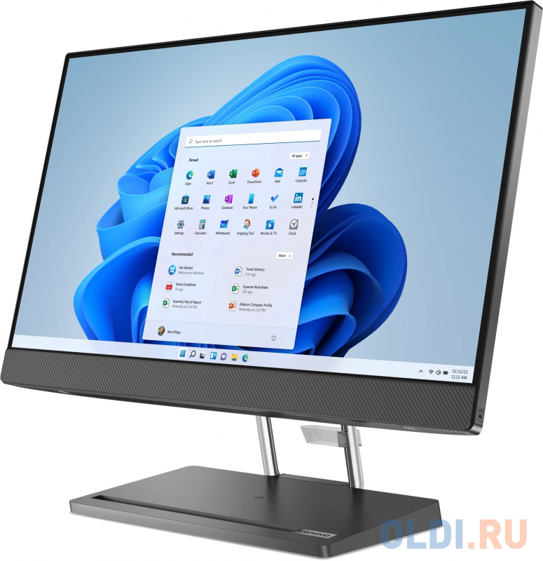 Lenovo IdeaCentre AIO 5 24IAH7 23.8" FHD (1920x1080) IPS 250N, i5-12500H, 8GB DDR5 4800, 512GB SSD M.2, Intel Iris Xe, WiFi, BT, NoDVD, IR&5. фото