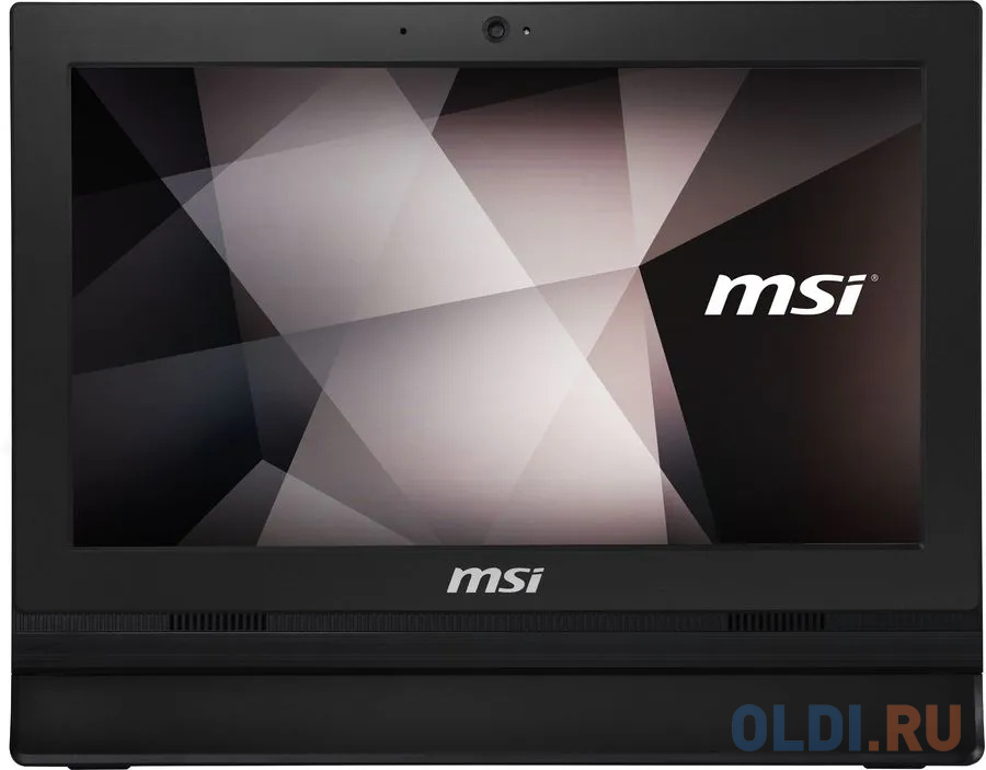 Моноблок MSI Pro 16T 10M-238XRU 15.6" HD Touch Cel 5205U (1.9) 4Gb SSD512Gb HDG CR Windows 11 Professional GbitEth WiFi BT 65W клавиатура мышь Ca