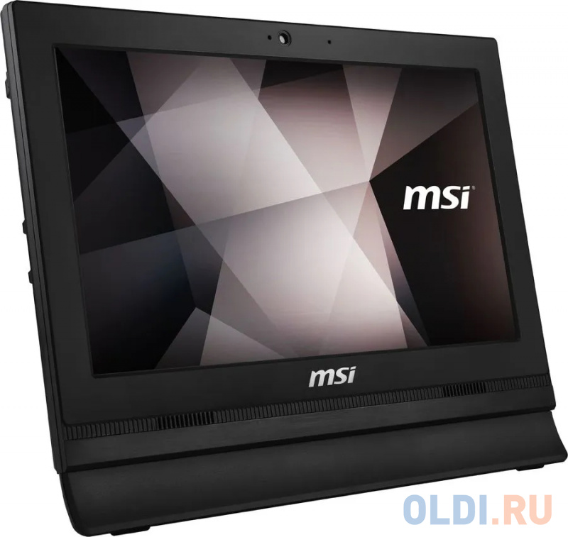Моноблок MSI Pro 16T 10M-238XRU 15.6" HD Touch Cel 5205U (1.9) 4Gb SSD512Gb HDG CR Windows 11 Professional GbitEth WiFi BT 65W клавиатура мышь Ca фото