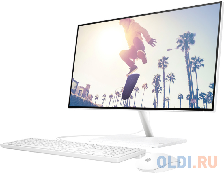 Моноблок HP 6M807EA/23.8" 1920x1080/Intel Core i5-1235U 1300 МГц/RAM 8Гб/SSD 512Гб/GeForce MX450 2Гб/ENG/RUS/DOS/белый/5.37 кг 6M807EA фото