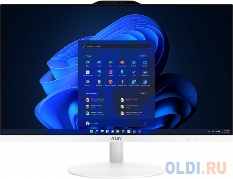 

Моноблок MSI Pro AP272 13M-418RU 9S6-AF8312-418, Белый