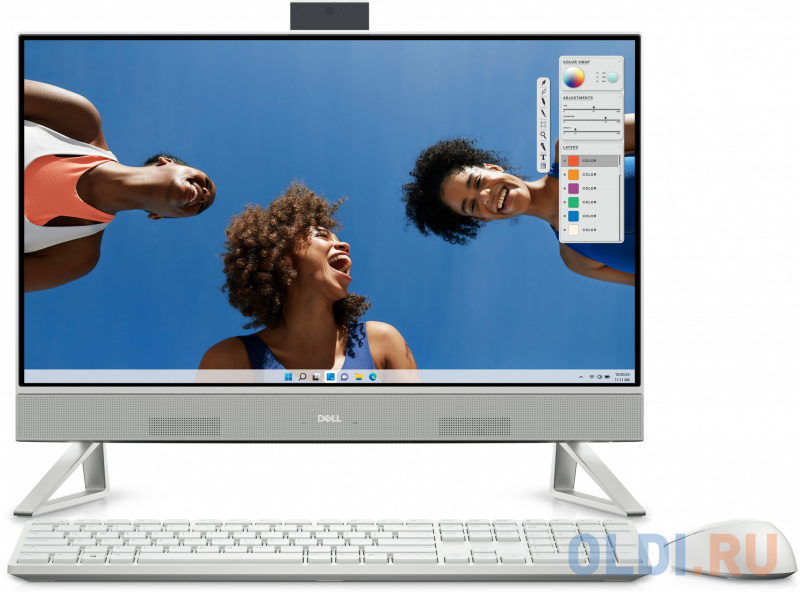 

Моноблок DELL Inspiron 5420 5420-3851, Серебристый