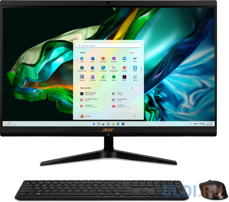

Моноблок Acer Aspire C24-1800 DQ.BLFCD.006, Черный