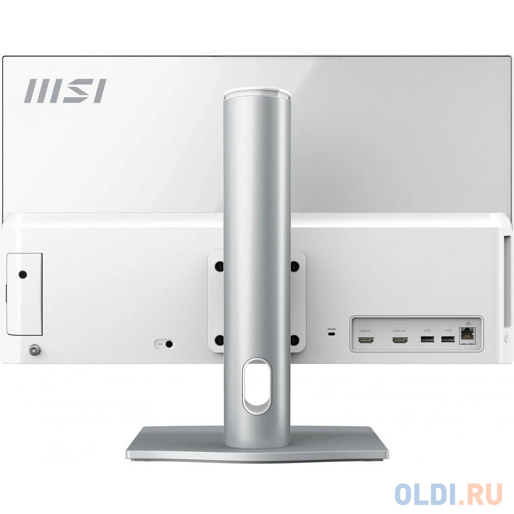 Моноблок MSI Modern AM242P 1M-1022XRU 23.8&quot; Full HD Core 5 120U (1.4) 16Gb SSD512Gb Graphics noOS GbitEth WiFi BT 120W клавиатура мышь Cam белый Вид№2