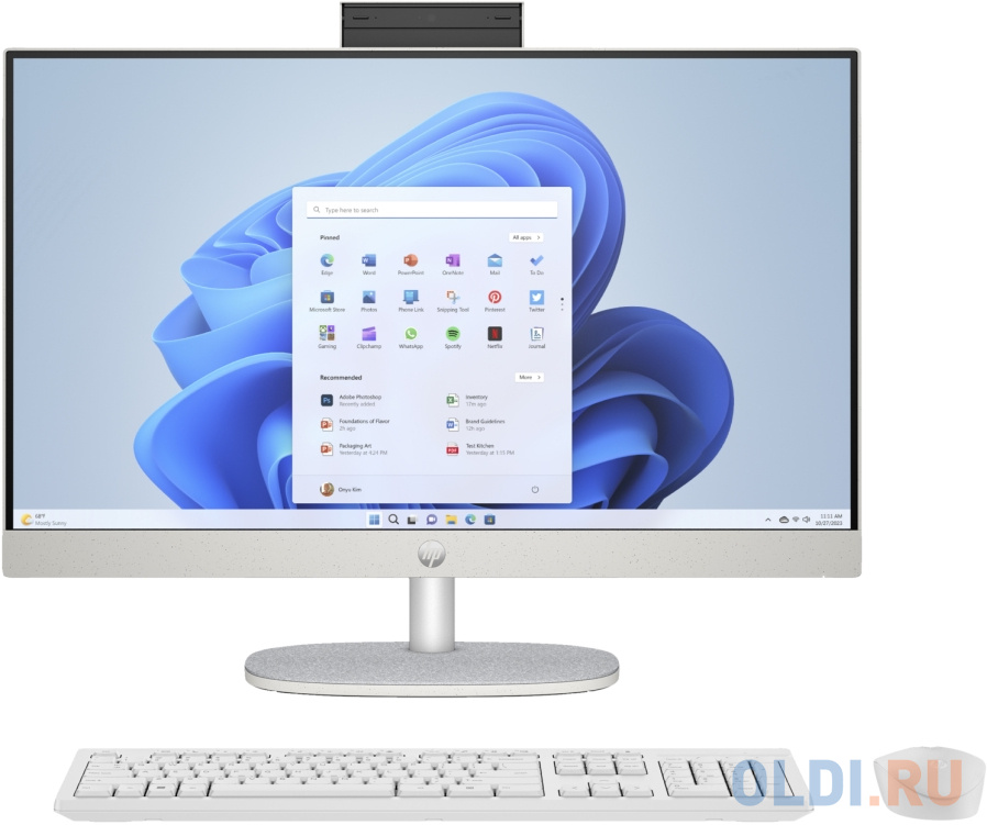 

Моноблок HP 24-cr0034ci 7X9U6EA, Белый