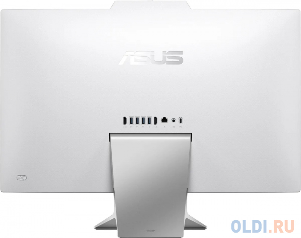 Моноблок Asus F3702WFA-WPE0050 27" Full HD Ryzen 5 7520U (2.8) 16Gb SSD512Gb RGr CR noOS GbitEth WiFi BT 90W клавиатура мышь Cam белый 1920x1080