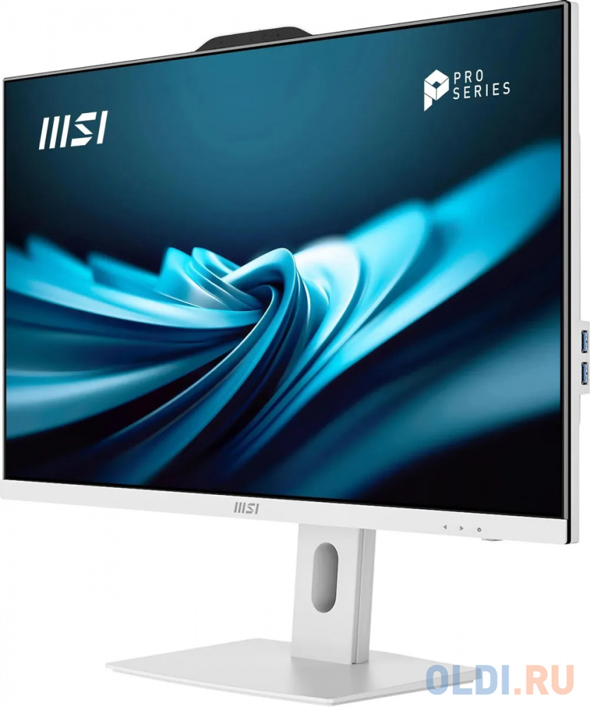 Моноблок MSI Pro AP272P 14M-650XRU 27&quot; Full HD i3 14100 (3.5) 8Gb SSD512Gb UHDG 730 noOS GbitEth WiFi BT 120W клавиатура мышь Cam белый 1920x1080 Вид№7