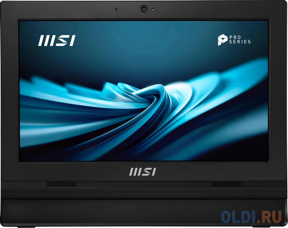 Моноблок MSI Pro AP162T ADL-012XRU 15.6&quot; Full HD Touch N100 (0.8) 4Gb SSD128Gb UHDG CR noOS 2xGbitEth WiFi BT 65W клавиатура мышь Cam черный 1920 Вид№2