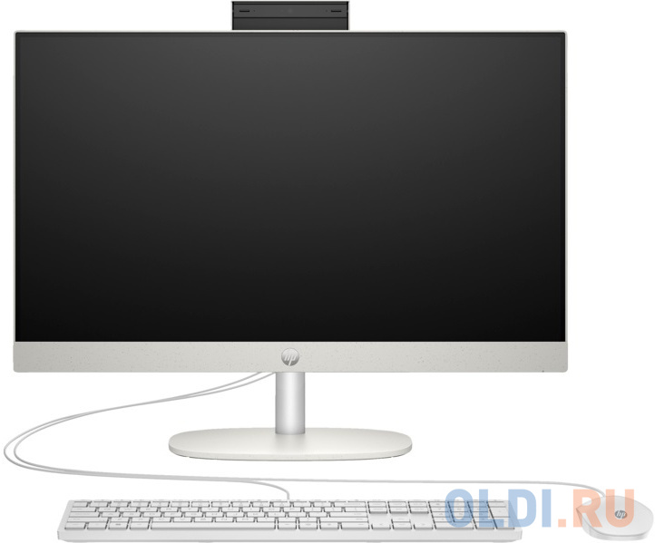 Моноблок/ HP All-in-One 27-cr1003nh    27&quot;(1920x1080)/Intel Core Ultra 7 155U(2Ghz)/16384Mb/512PCISSDGb/noDVD/Int:Intel Iris X/Cam/WiFi/war 1y/St