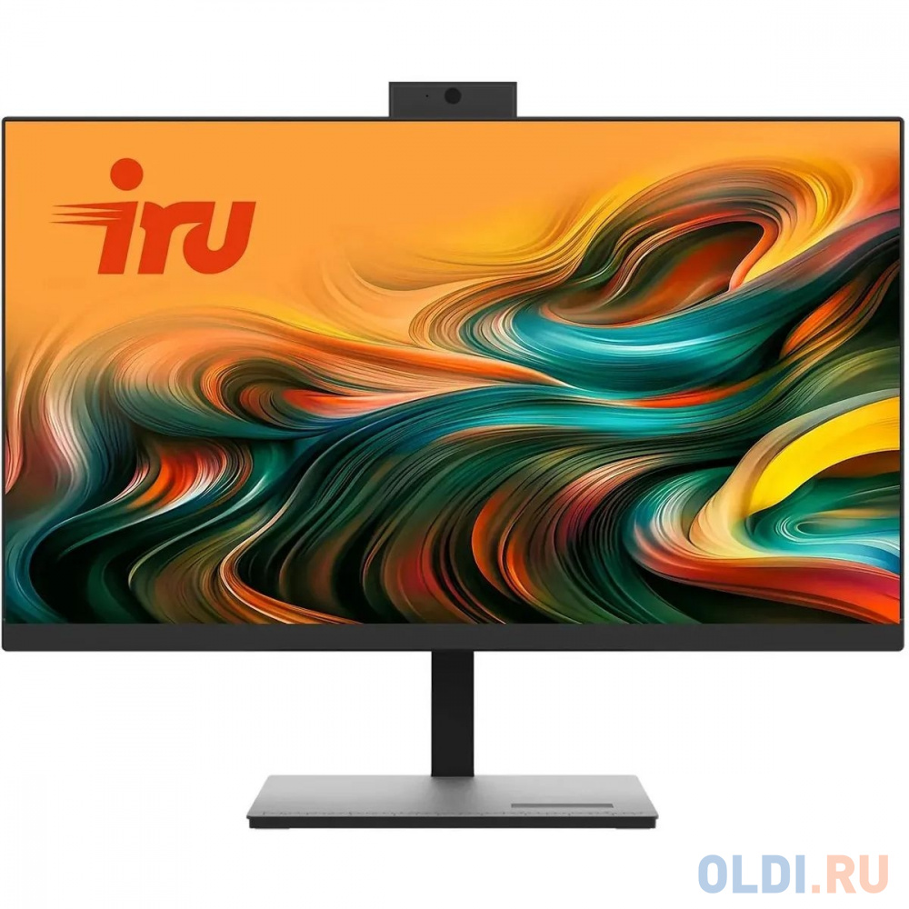 Моноблок IRU Tactio 23IH6PA 23.8" Full HD i3 12100 (3.3) 16Gb SSD256Gb UHDG 730 CR FreeDOS GbitEth WiFi BT Cam черный 1920x1080 (RUS)