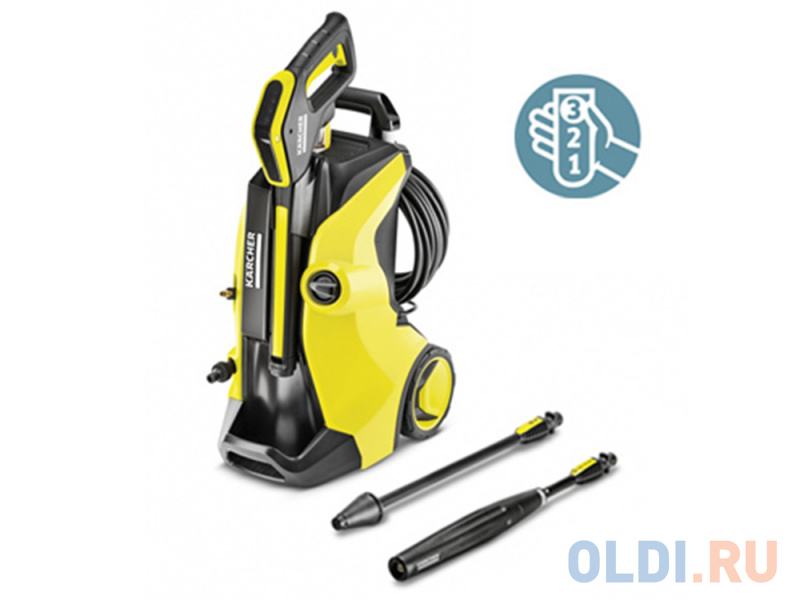 

Минимойка Karcher K 5 Full Control EU, 2100 Вт., давление 20-145 бар., 500 л/час, набор насадок, бытовая