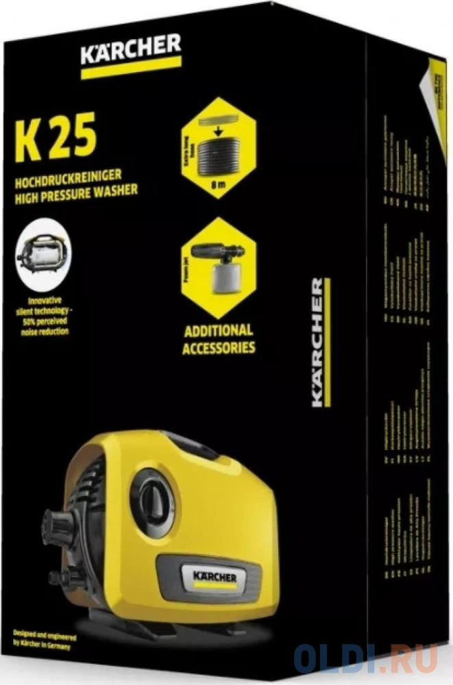 Мойка высокого давления Karcher K 25 Silent Limited Edition 1.600-922.0 110 бар 360 л/ч от OLDI