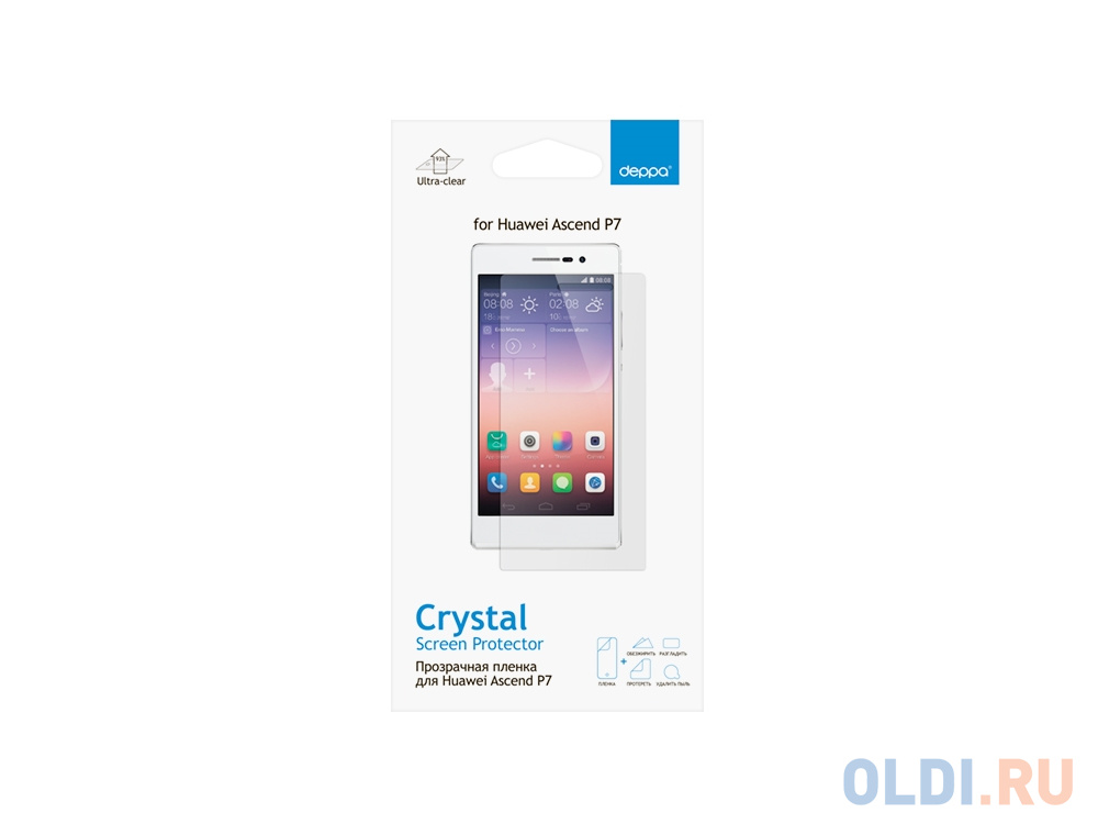 

Защитная пленка Deppa для Huawei Ascend P7 прозрачная 61346