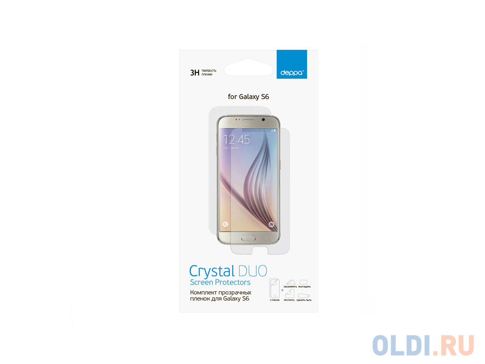 

Защитная пленка Deppa для Samsung Galaxy S6 прозрачная 61369