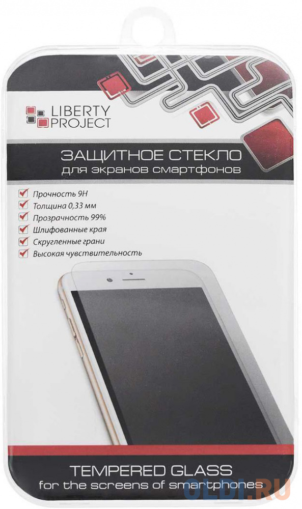 

Защитное стекло LP для Samsung Galaxy A7 Tempered Glass 0,33 мм 9H 0L-00000355