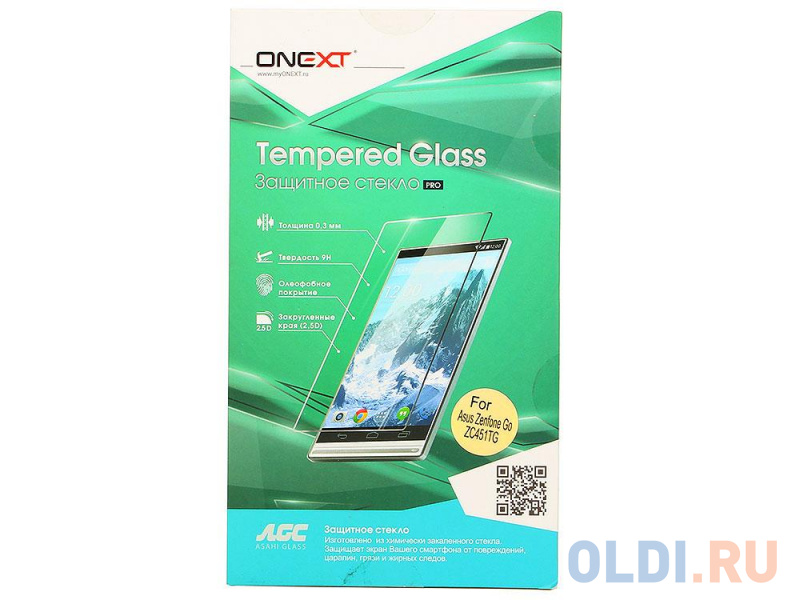

Защитное стекло Onext для телефона Asus Zenfone Go ZC451TG