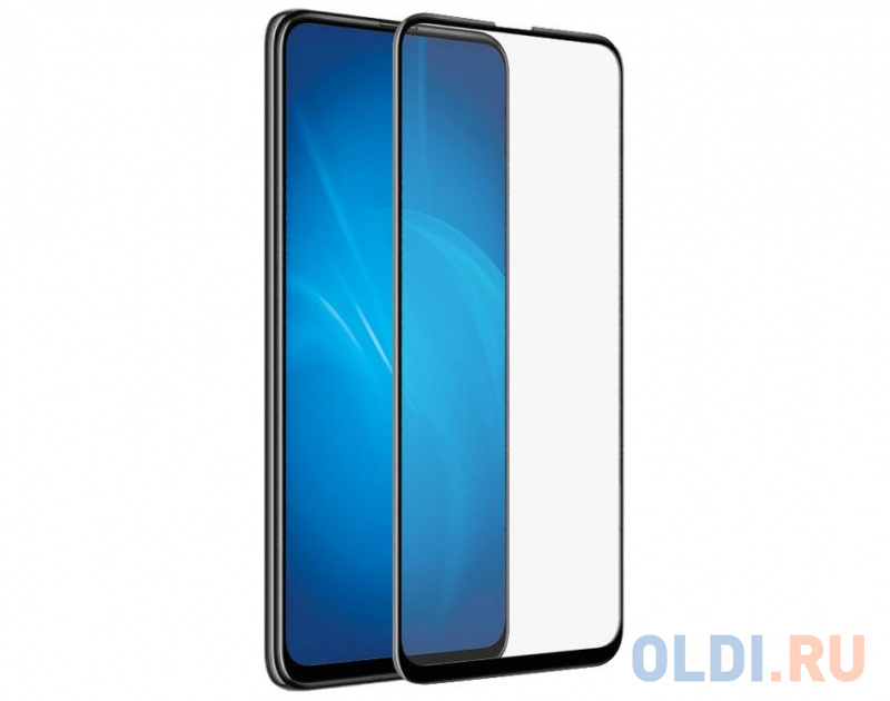 

Закаленное стекло 3D с цветной рамкой (fullscreen+fullglue) для Huawei P Smart Z/ Honor 9X/ Y9s DF hwColor-103 (black)