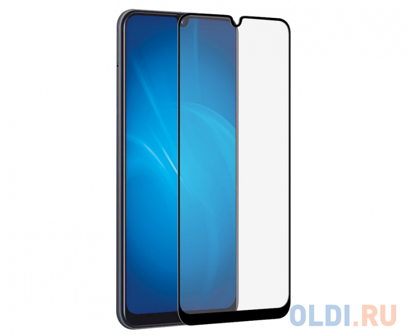 

Закаленное стекло с цветной рамкой (fullscreen+fullglue) для Samsung Galaxy A10 DF sColor-75 (black