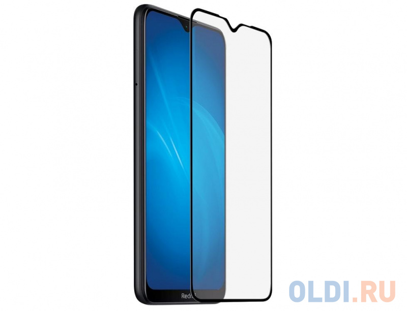 

Закаленное стекло с цветной рамкой (fullscreen+fullglue) для Xiaomi Redmi 8/Redmi 8A DF xiColor-72 (black)