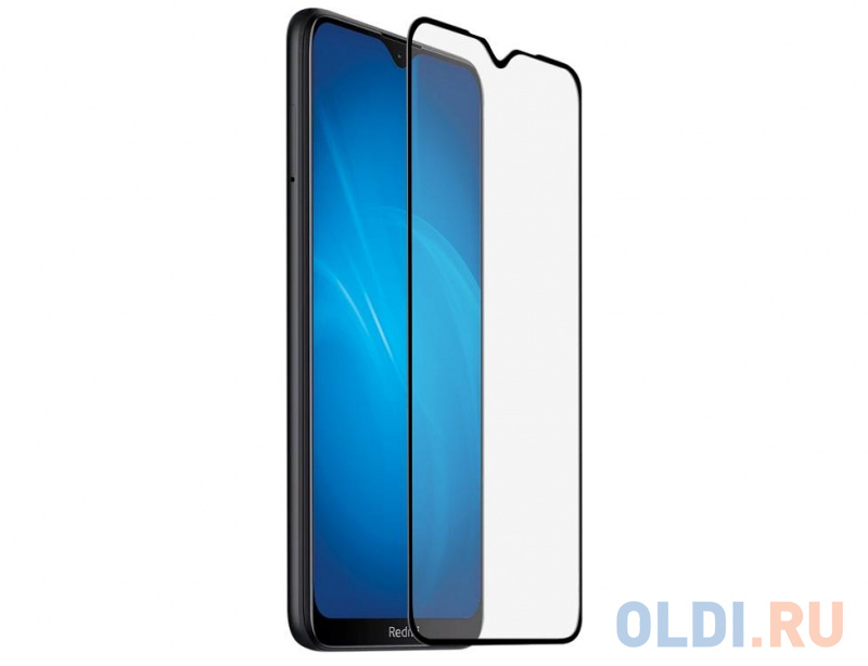 

Закаленное стекло с цветной рамкой (fullscreen) для Xiaomi Redmi 8/Redmi 8A DF xiColor-71 (black)