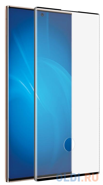 

Закаленное стекло 3D с цветной рамкой (fullscreen+fullglue) для Samsung Galaxy Note 20 Ultra DF sColor-104 (black)