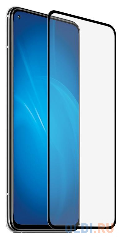 

Закаленное стекло с цветной рамкой (fullscreen+fullglue) для Xiaomi Mi 10T/10T Pro DF xiColor-82 (black)