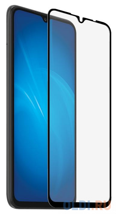 

Закаленное стекло с цветной рамкой (fullscreen+fullglue) для Xiaomi Redmi 9A/ 9C DF xiColor-81 (black)