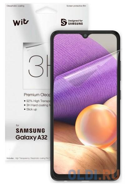 

Защитная пленка для экрана Samsung Wits для Samsung Galaxy A32 прозрачная 1шт. (GP-TFA325WSATR)