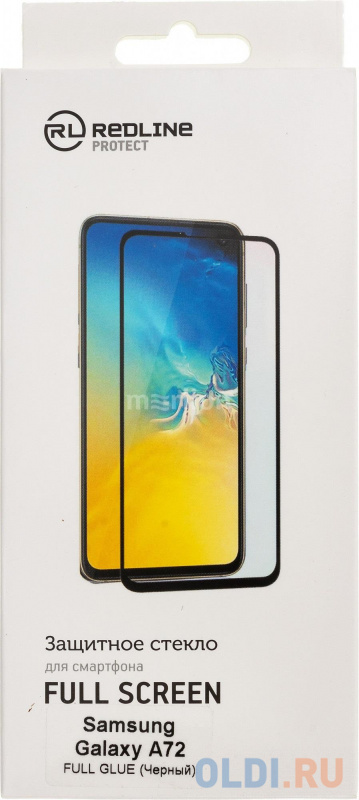 

Защитное стекло для экрана Redline прозрачный для Samsung Galaxy A72 1шт. (УТ000023922)